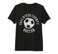 Fall River County Soccer Distressed T-Shirt - Novelty Apparel Men Women - T-Shirt, Sweatshirt, Hoodie