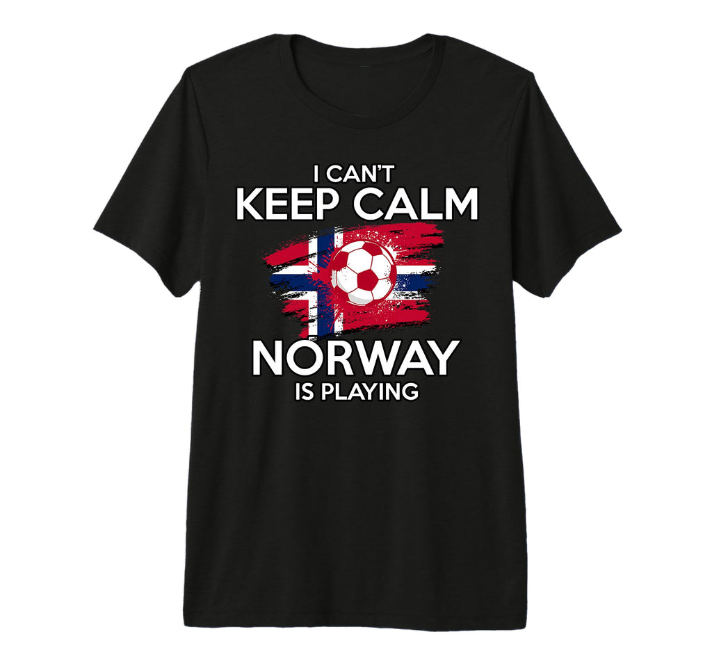 Norway Football Fan Soccer Game T-Shirt - Fun Novelty Design for Adults - T-Shirt, Sweatshirt, Hoodie