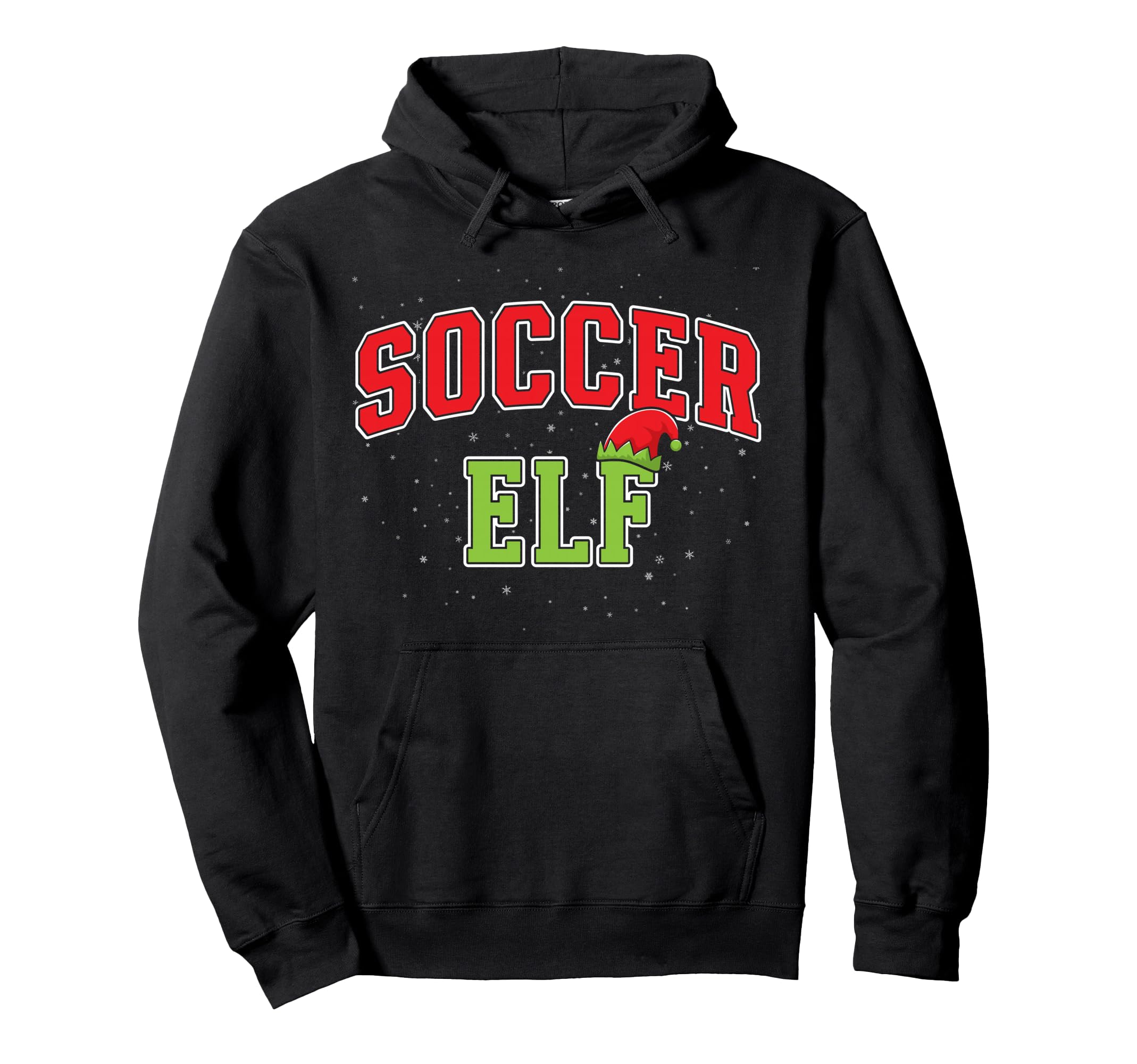 Soccer Elf Family Matching Group Hoodie - Streetwear Style Unisex - T-Shirt, Sweatshirt, Hoodie