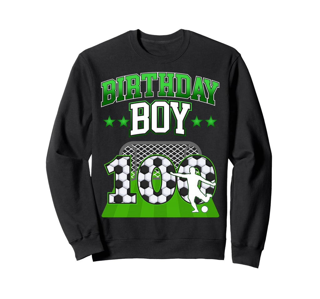 Soccer Themed Birthday Outfit Sweatshirt - Casual Everyday Wear Men Women - T-Shirt, Sweatshirt, Hoodie