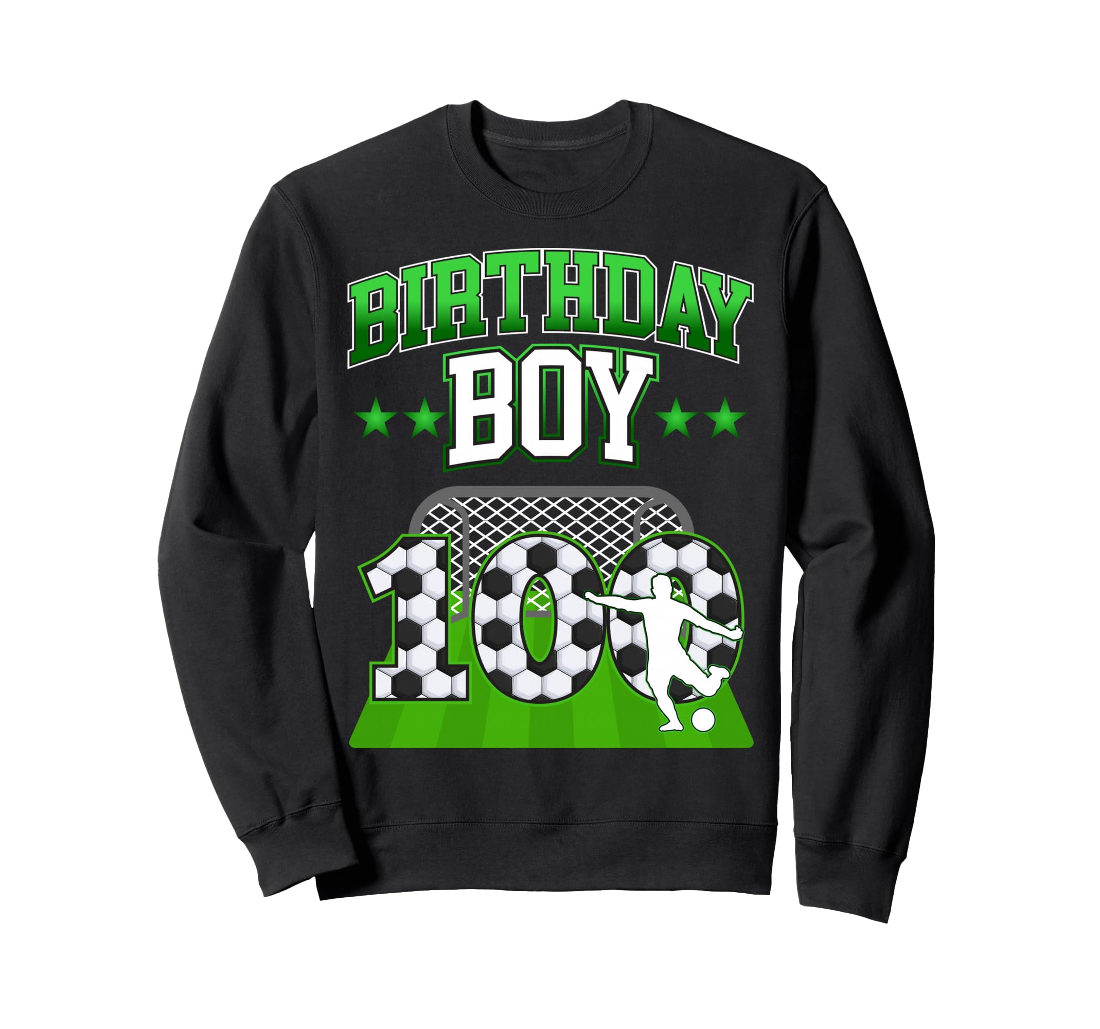 Soccer Themed Birthday Outfit Sweatshirt - Casual Everyday Wear Men Women - T-Shirt, Sweatshirt, Hoodie