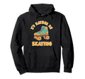 Rather Be Skating Roller Disco Skaters Hoodie - Trendy Graphic for Adults - T-Shirt, Sweatshirt, Hoodie