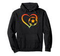 Soccer Player Soccer Heart Soccer Hoodie - Fun Novelty Design for Adults - T-Shirt, Sweatshirt, Hoodie