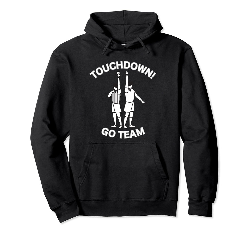 Baseball Soccer Mash Up Touchdown Go Hoodie - Minimalist Print for Adults - T-Shirt, Sweatshirt, Hoodie