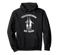 Baseball Soccer Mash Up Touchdown Go Hoodie - Minimalist Print for Adults - T-Shirt, Sweatshirt, Hoodie