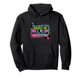 Raised Old School Hip Hop Music Hoodie - Fun Novelty Design Men Women - T-Shirt, Sweatshirt, Hoodie