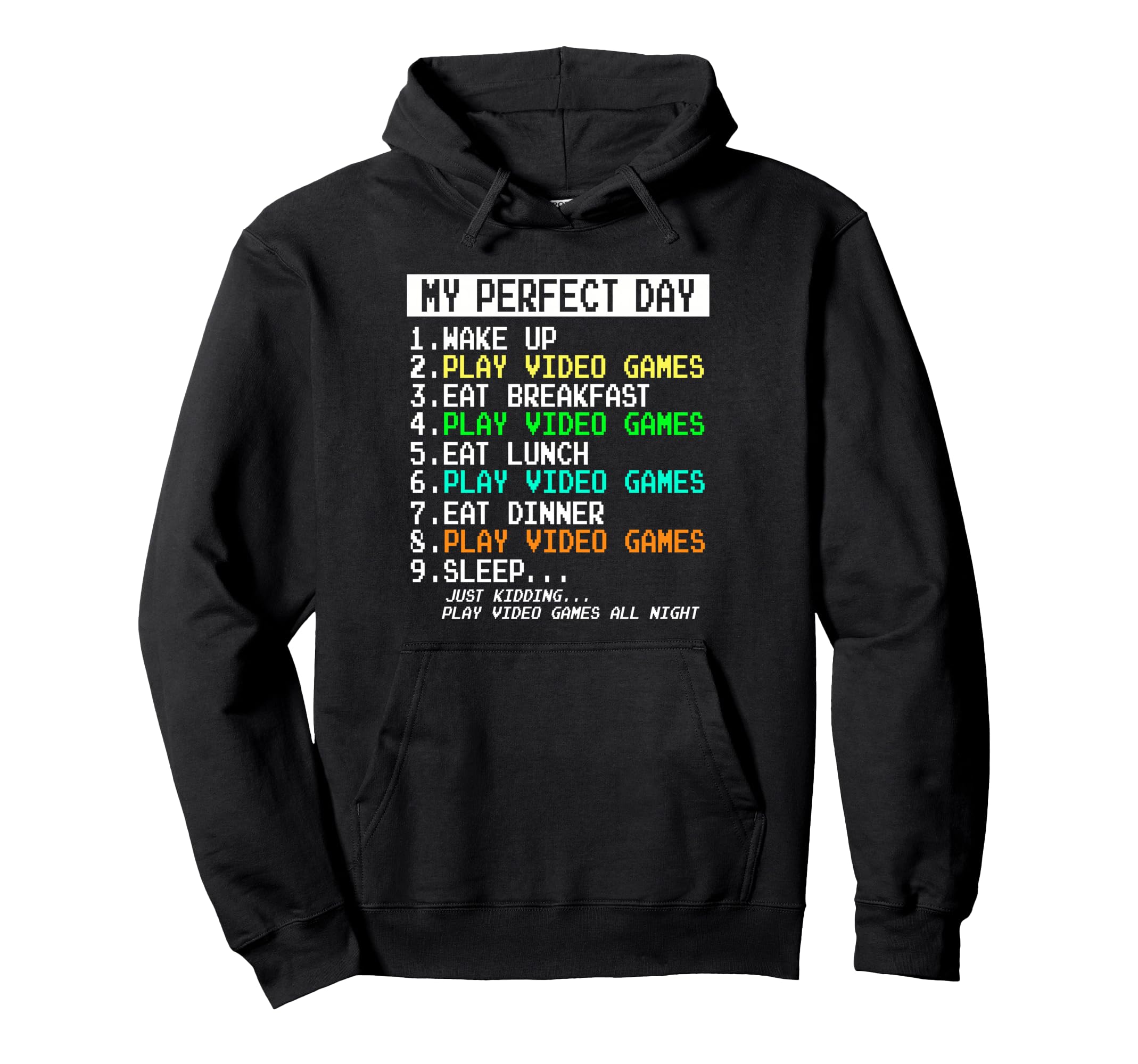 Gaming Video Game Gamer Gifts Funny Hoodie - Novelty Apparel for Adults - T-Shirt, Sweatshirt, Hoodie