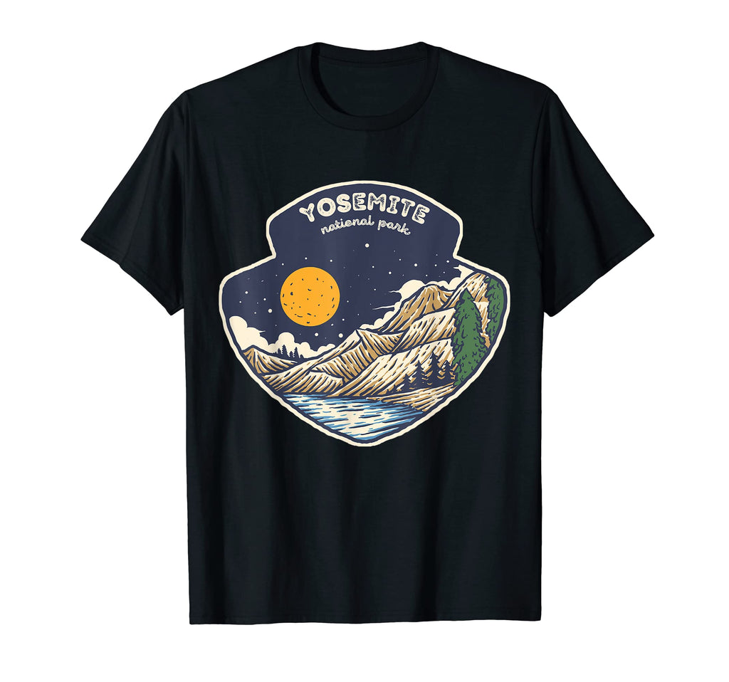 Yosemite California National Park T-Shirt - Custom Art Print Men Women - T-Shirt, Sweatshirt, Hoodie