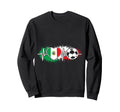 Mexico Soccer Heartbeat Sweatshirt - Casual Everyday Wear for Adults - T-Shirt, Sweatshirt, Hoodie