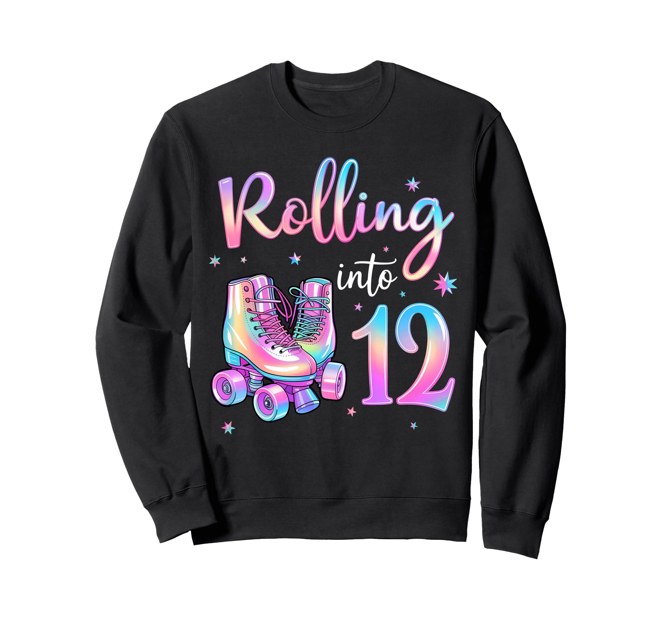 Fun 12 Years Old Birthday Rolling Sweatshirt - Streetwear Style Unisex - T-Shirt, Sweatshirt, Hoodie