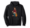 Rock And Roll Pin Up Hoodie - Minimalist Print Men Women - T-Shirt, Sweatshirt, Hoodie