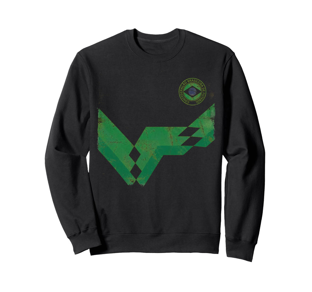 Brazil Gift Flag Brazilian Fan Sweatshirt - Novelty Apparel for Adults - T-Shirt, Sweatshirt, Hoodie
