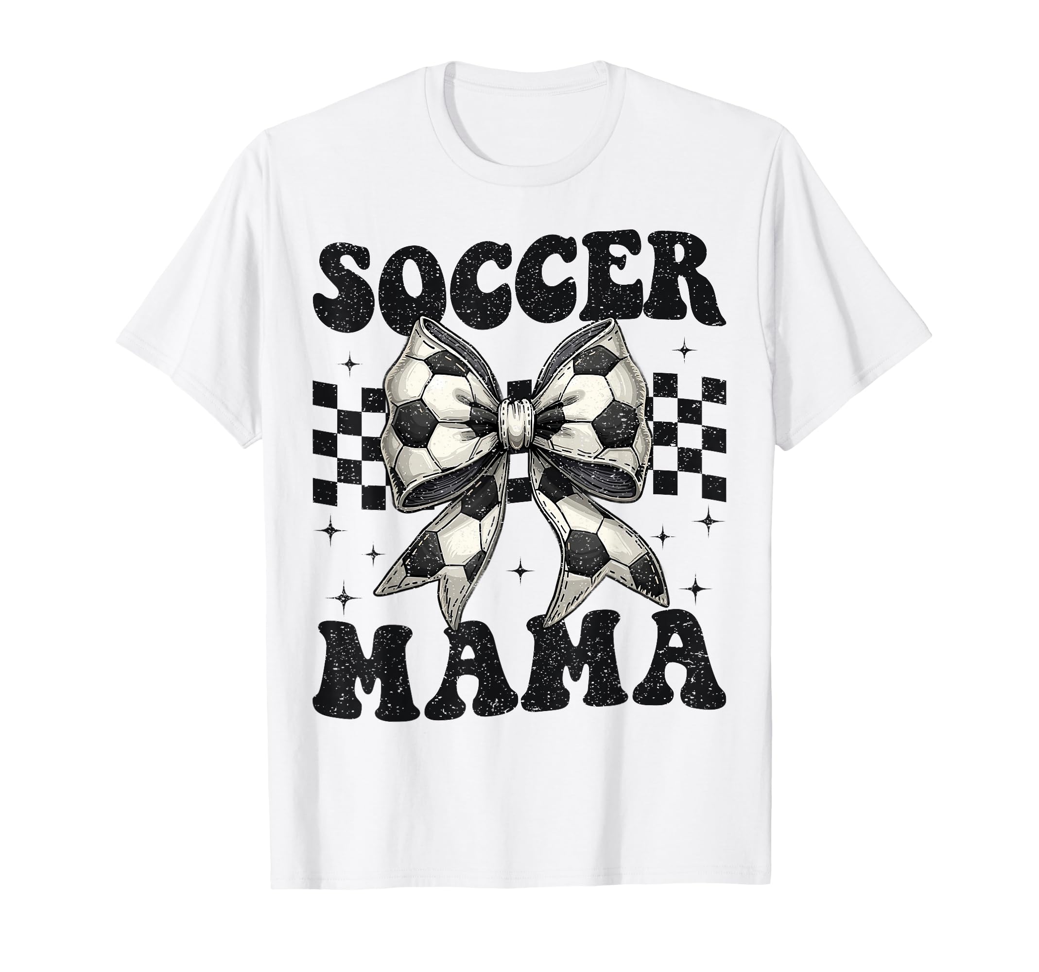 Soccer Mama Funny Coquette Bow Mom T-Shirt - Fun Novelty Design Unisex - T-Shirt, Sweatshirt, Hoodie