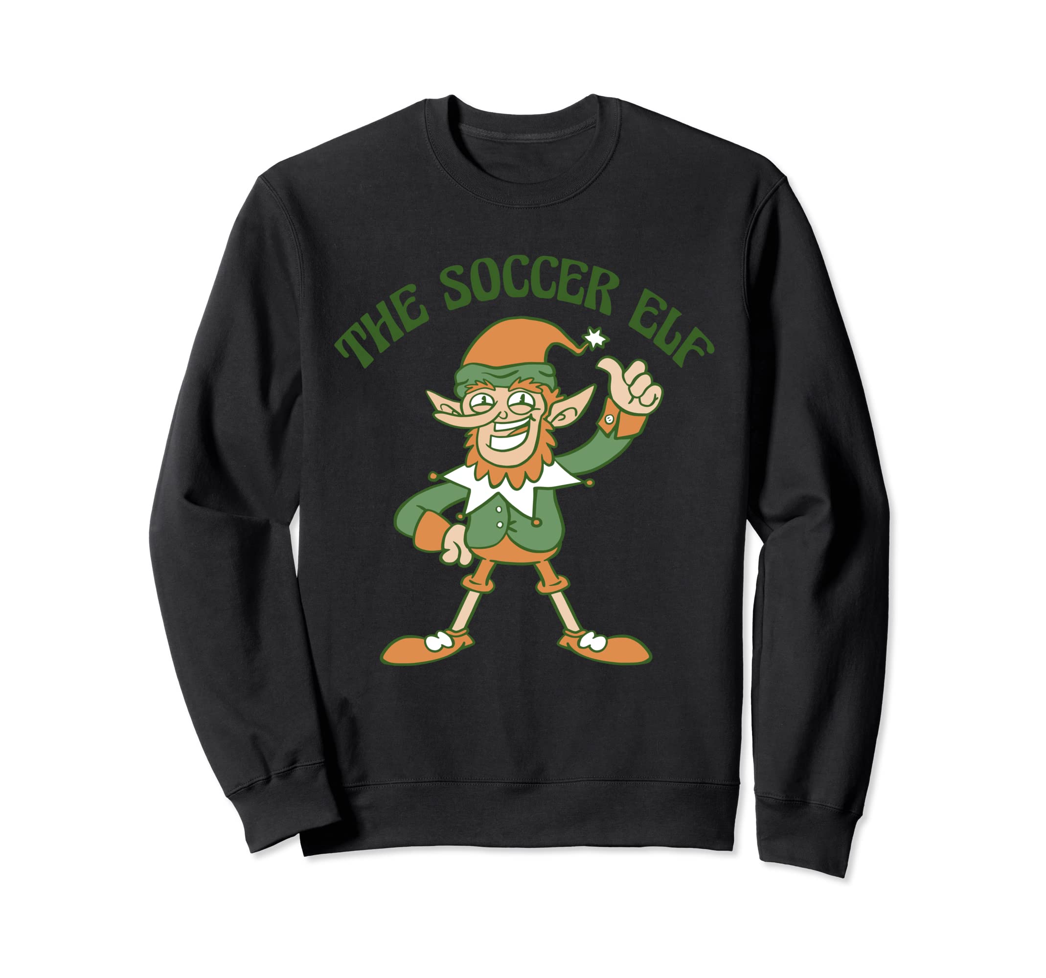 Soccer Elf Ugly Sweatshirt - Custom Art Print Unisex - T-Shirt, Sweatshirt, Hoodie