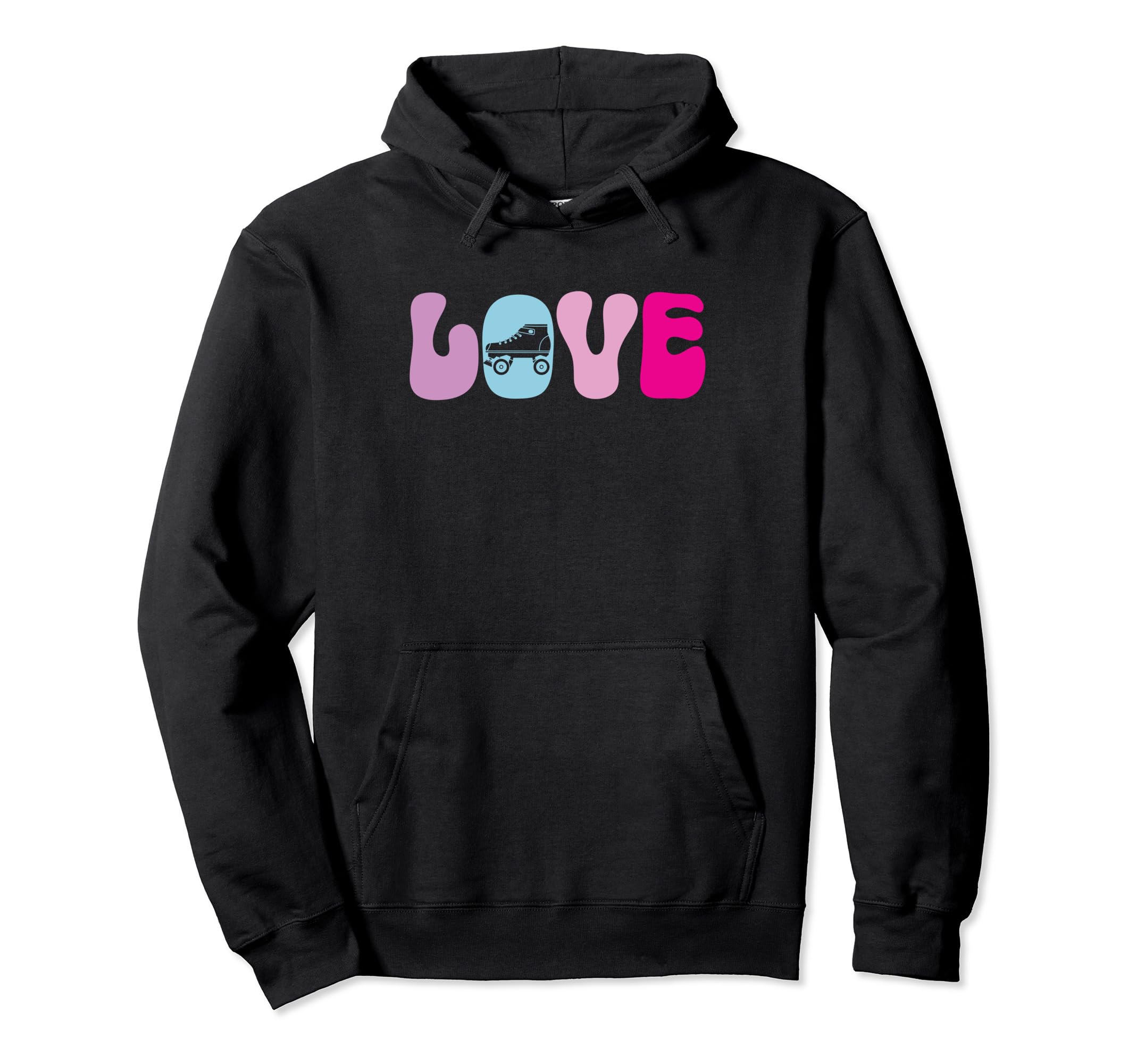 Rollerskate Love Funny Roller Skating Hoodie - Casual Everyday Wear Unisex - T-Shirt, Sweatshirt, Hoodie