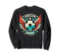 Soccer Papa Family Matching Dad Fathers Sweatshirt - Graphic Print Unisex - T-Shirt, Sweatshirt, Hoodie