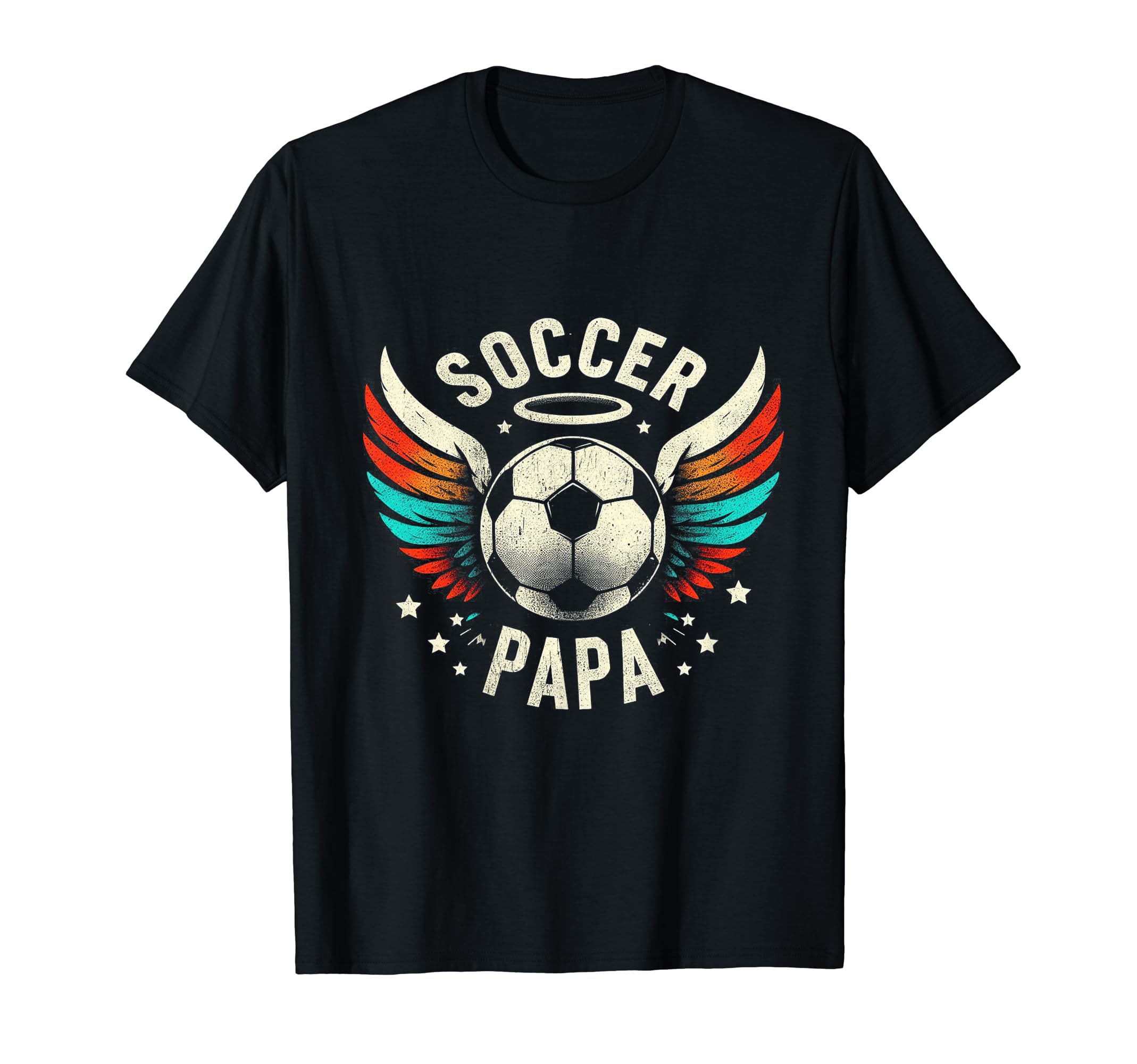 Soccer Papa Family Matching Dad Fathers T-Shirt - Unique Graphic Men Women - T-Shirt, Sweatshirt, Hoodie