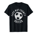 Cape May County Soccer Distressed 90S T-Shirt - Custom Art Print Men Women - T-Shirt, Sweatshirt, Hoodie