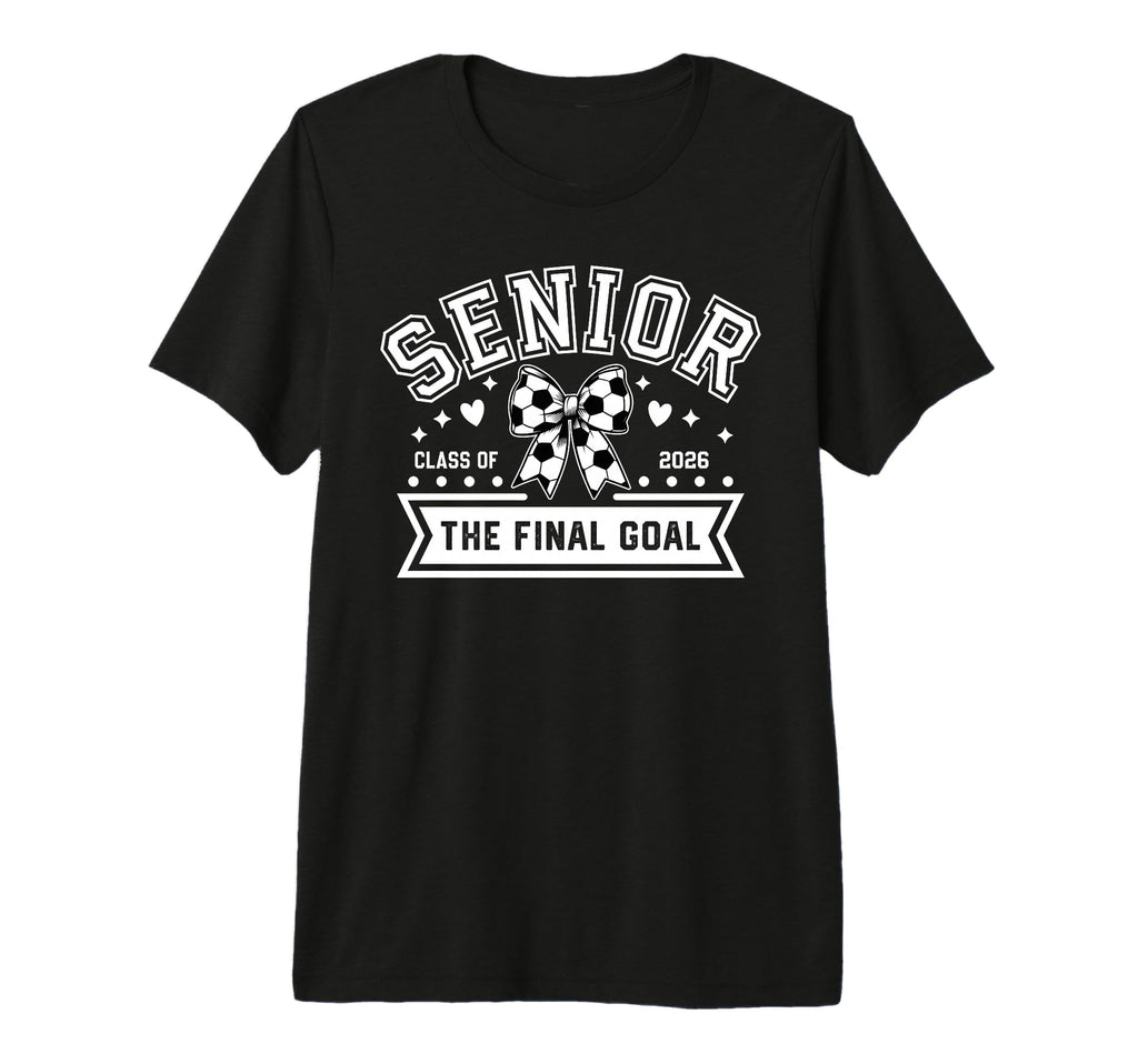 Senior Soccer Class 2026 Soccer T-Shirt - Fun Novelty Design Unisex - T-Shirt, Sweatshirt, Hoodie