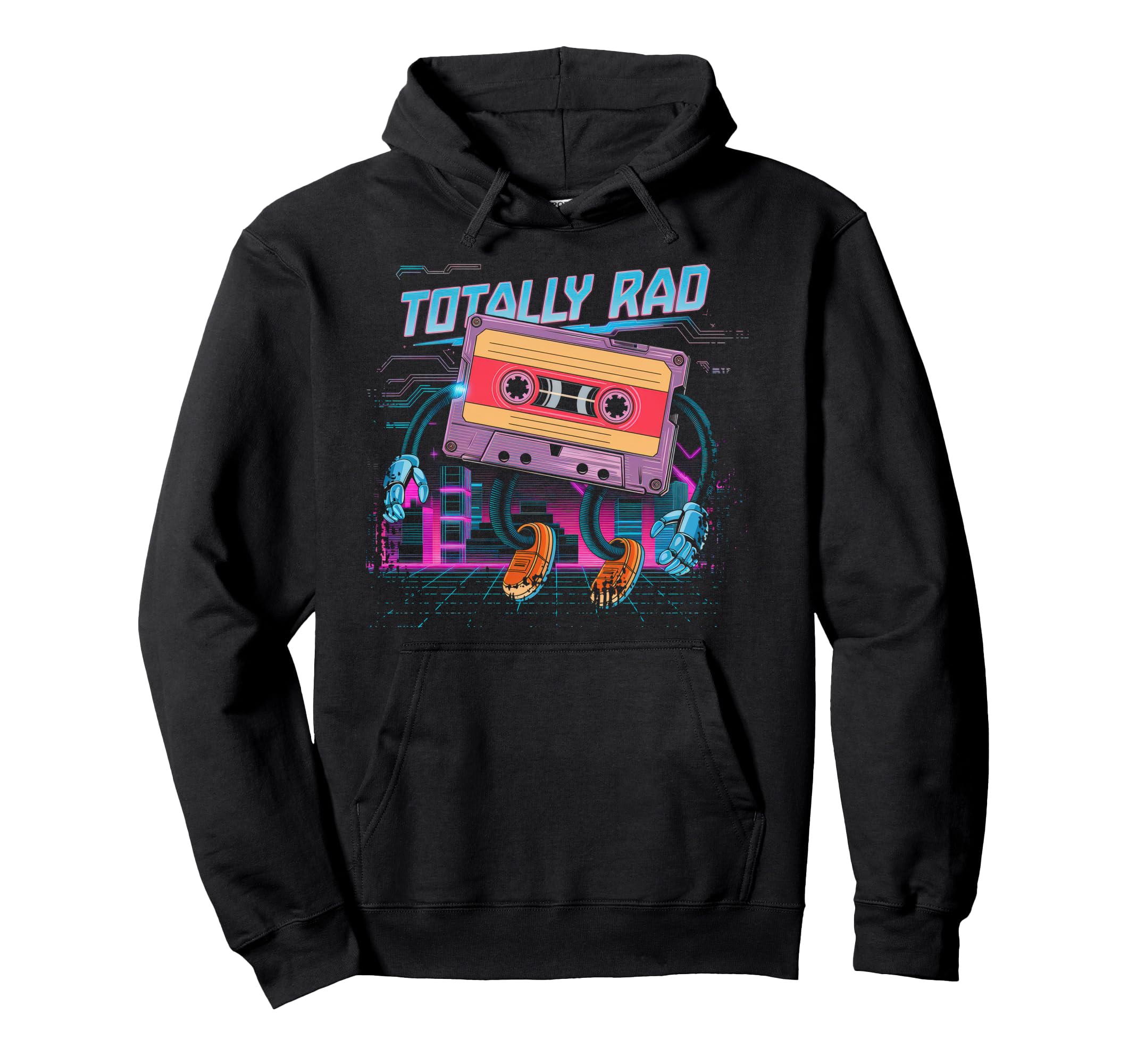 Cassette 80S 90S Party Mixtape Tape Hoodie - Novelty Apparel Unisex - T-Shirt, Sweatshirt, Hoodie