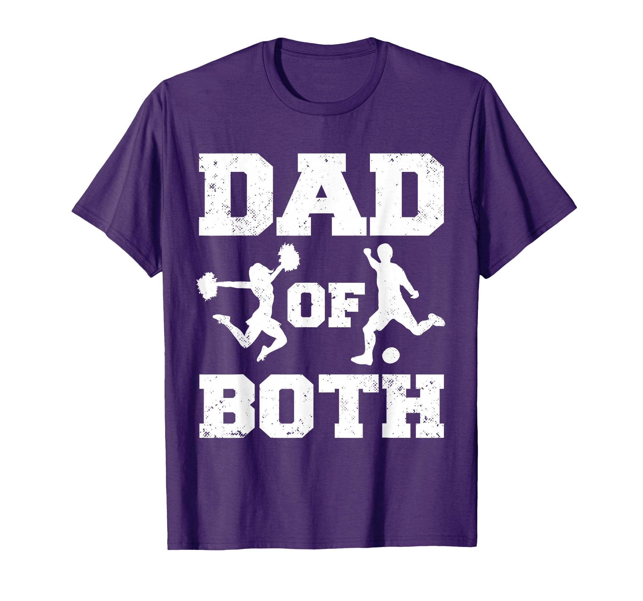 Dad Both Funny Cheer Soccer Dad T-Shirt - Aesthetic Graphic Men Women - T-Shirt, Sweatshirt, Hoodie