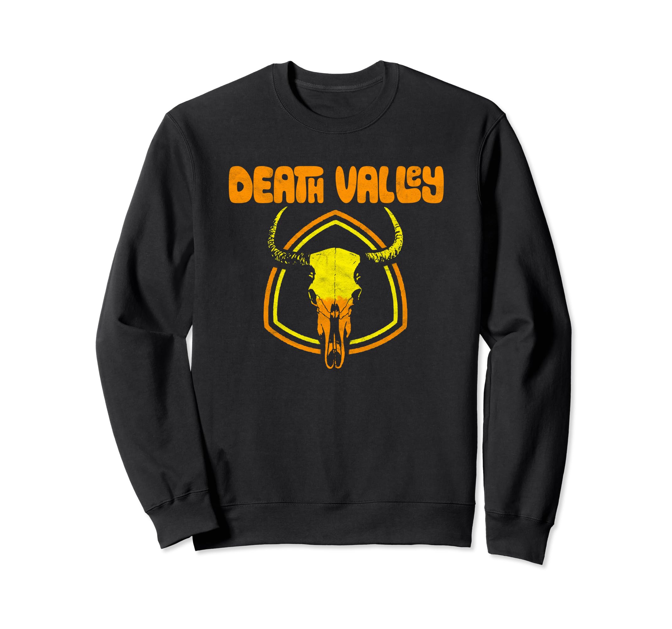 Death Valley National Park Cow Skull Sweatshirt - Novelty Apparel Men Women - T-Shirt, Sweatshirt, Hoodie