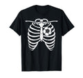 Soccer Heart Skeleton Ribs X Ray Sport T-Shirt - Unique Graphic Men Women - T-Shirt, Sweatshirt, Hoodie