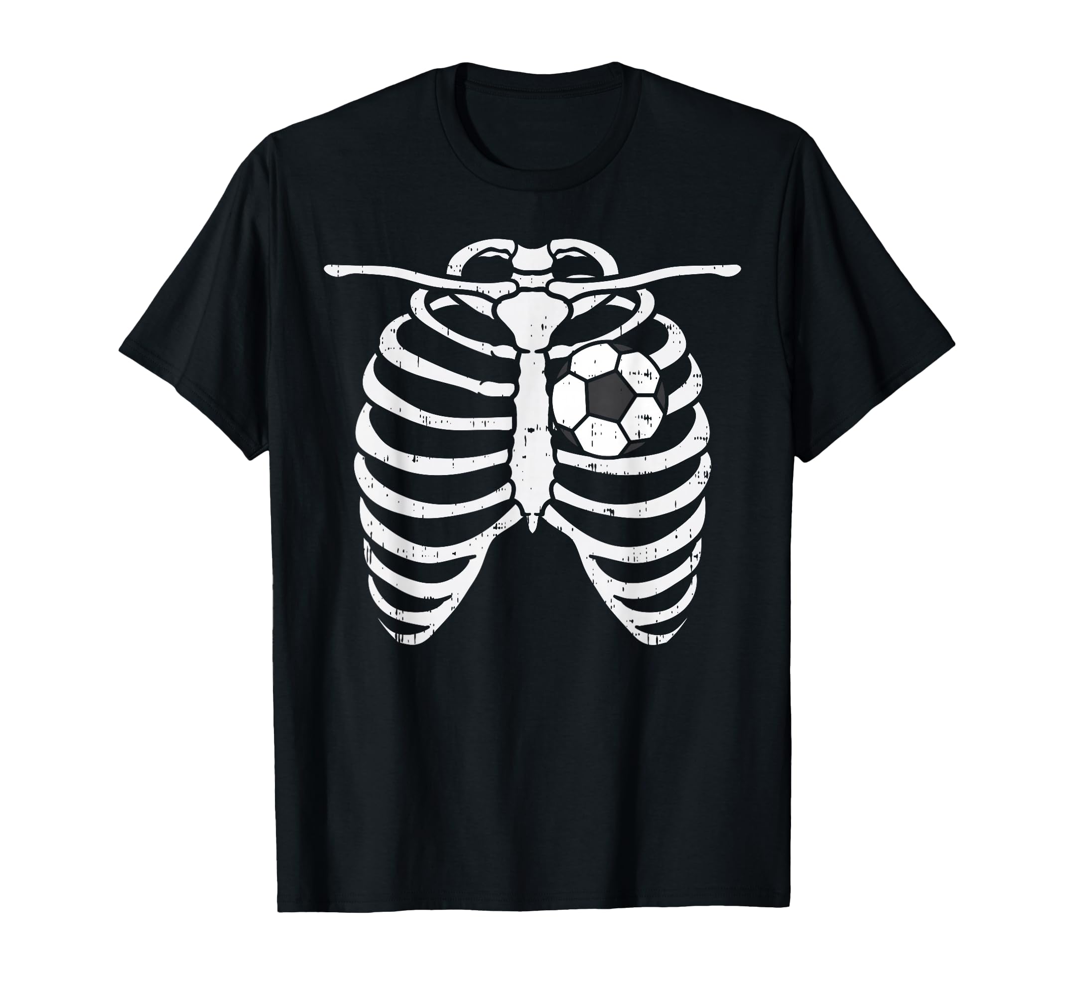 Soccer Heart Skeleton Ribs X Ray Sport T-Shirt - Unique Graphic Men Women - T-Shirt, Sweatshirt, Hoodie