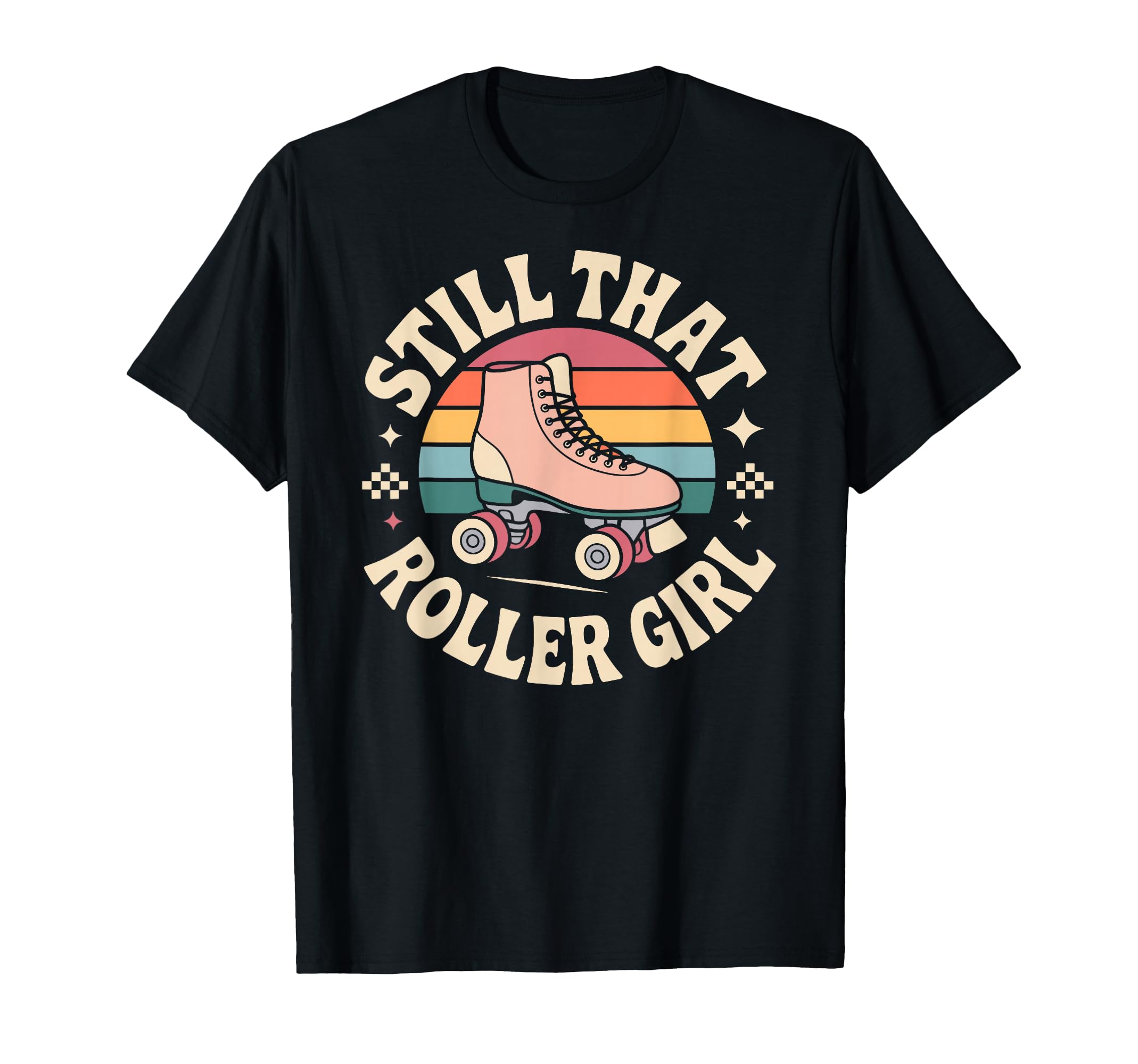 Roller Skating Nostalgia Skaters Fans Hoodie - Fun Novelty Design Men Women - T-Shirt, Sweatshirt, Hoodie