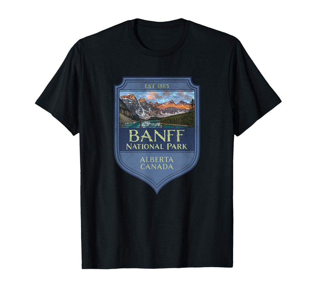 Banff National Park Picture Souvenir T-Shirt - Graphic Print for Adults - T-Shirt, Sweatshirt, Hoodie