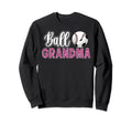Ball Grandma Leopard Soccer Baseball Sweatshirt - Unique Graphic Men Women - T-Shirt, Sweatshirt, Hoodie