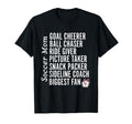 Soccer Mom Proud Support Sports Mom Great T-Shirt - Graphic Print Unisex - T-Shirt, Sweatshirt, Hoodie