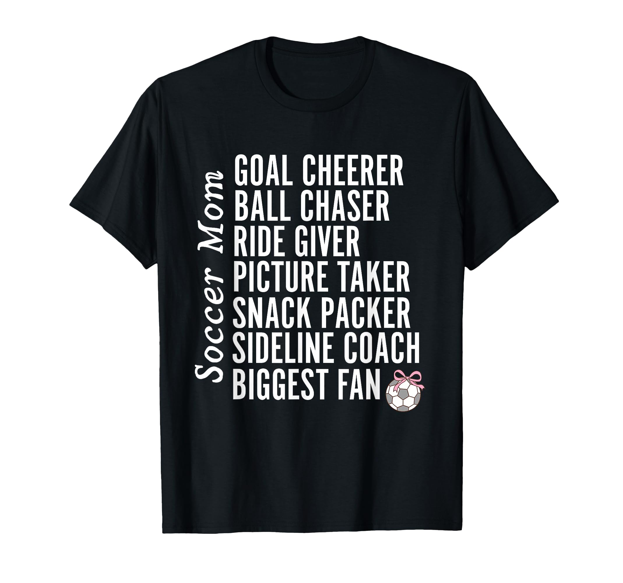 Soccer Mom Proud Support Sports Mom Great T-Shirt - Graphic Print Unisex - T-Shirt, Sweatshirt, Hoodie