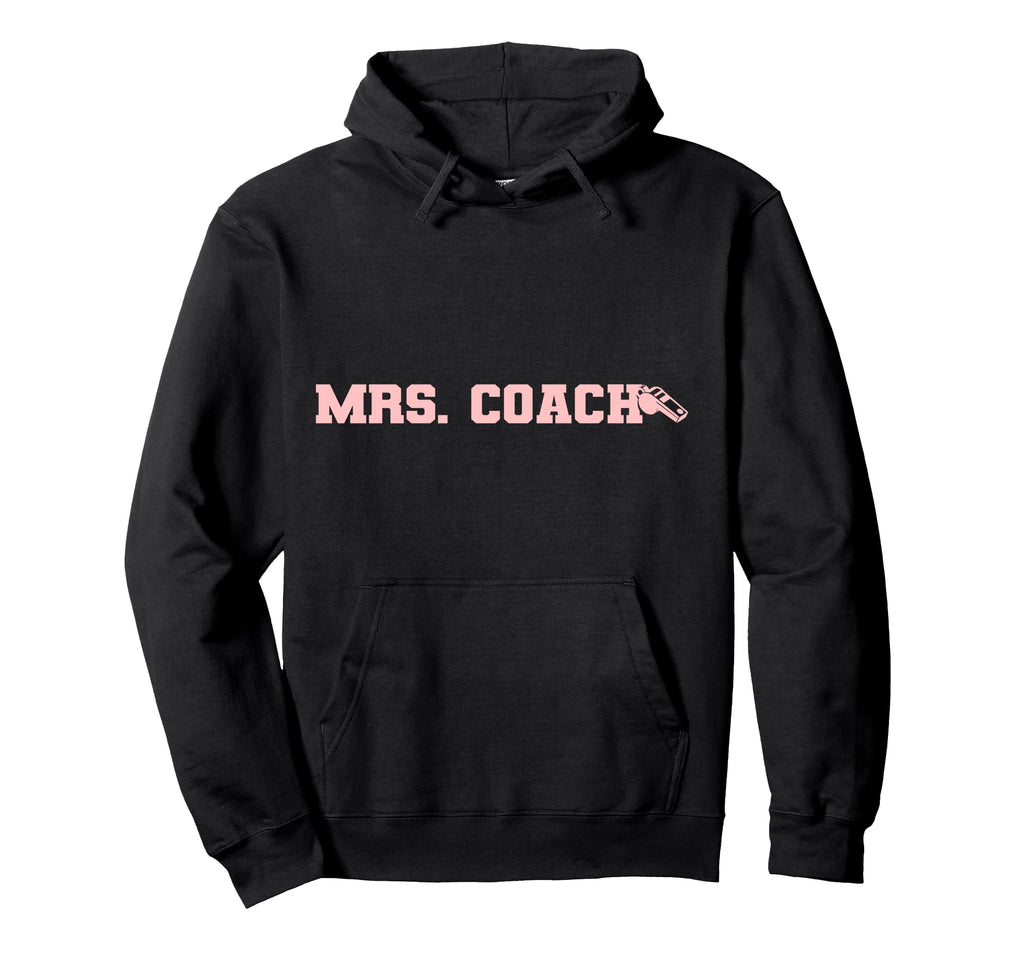 Mrs Coach Funny Football Basketball Hoodie - Aesthetic Graphic Unisex - T-Shirt, Sweatshirt, Hoodie