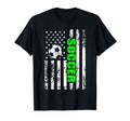 Us American Flag Soccer Patriotic T-Shirt - Fun Novelty Design Men Women - T-Shirt, Sweatshirt, Hoodie