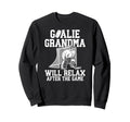 Funny Hockey Goalie Grandma Ice Sweatshirt - Trendy Graphic for Adults - T-Shirt, Sweatshirt, Hoodie