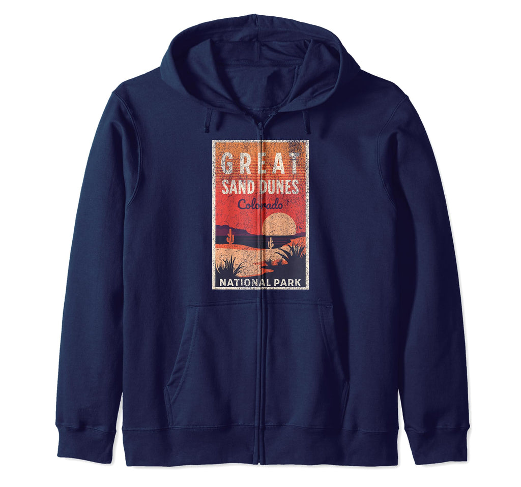 Great Sand Dunes National Park Sweatshirt - Fun Novelty Design for Adults - T-Shirt, Sweatshirt, Hoodie