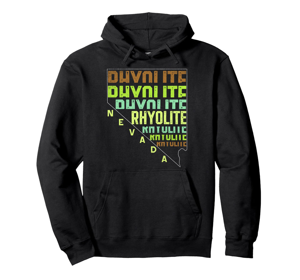 Death Valley Rhyolite Nevada Funny Ghost Hoodie - Graphic Print Unisex - T-Shirt, Sweatshirt, Hoodie