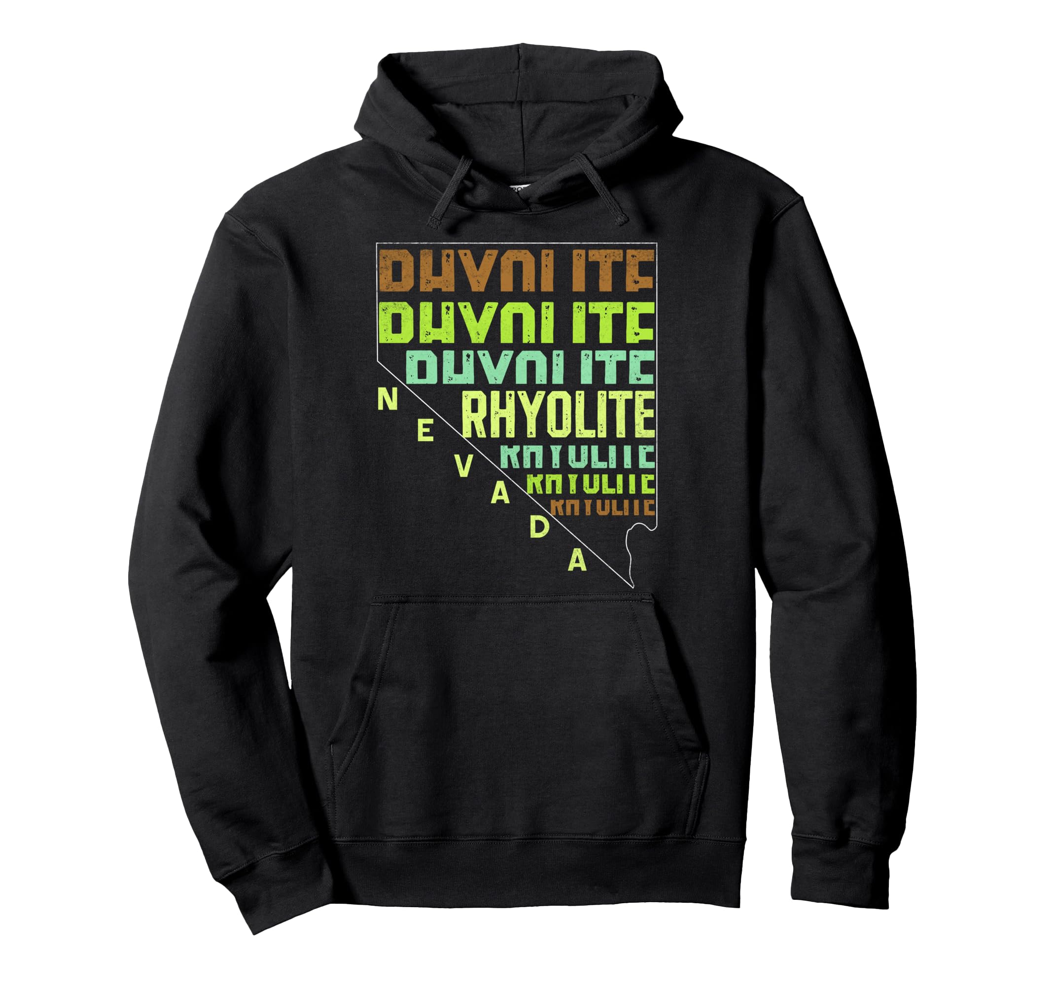 Death Valley Rhyolite Nevada Funny Ghost Hoodie - Graphic Print Unisex - T-Shirt, Sweatshirt, Hoodie
