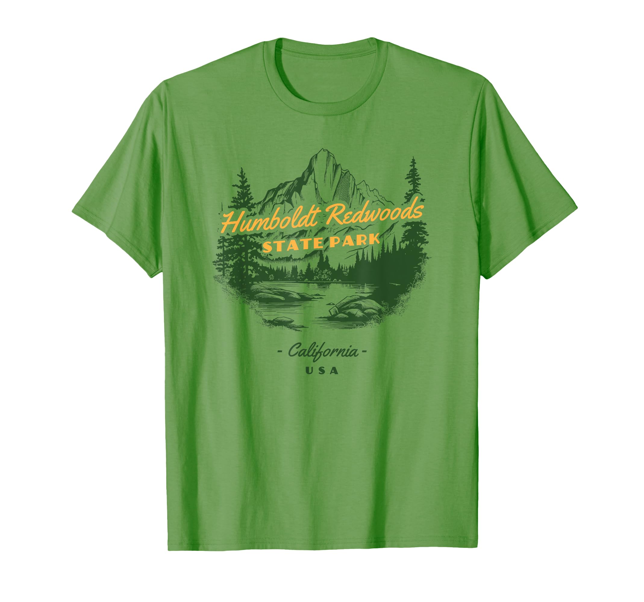 Humboldt Redwoods State Park California T-Shirt - Minimalist Print Unisex - T-Shirt, Sweatshirt, Hoodie