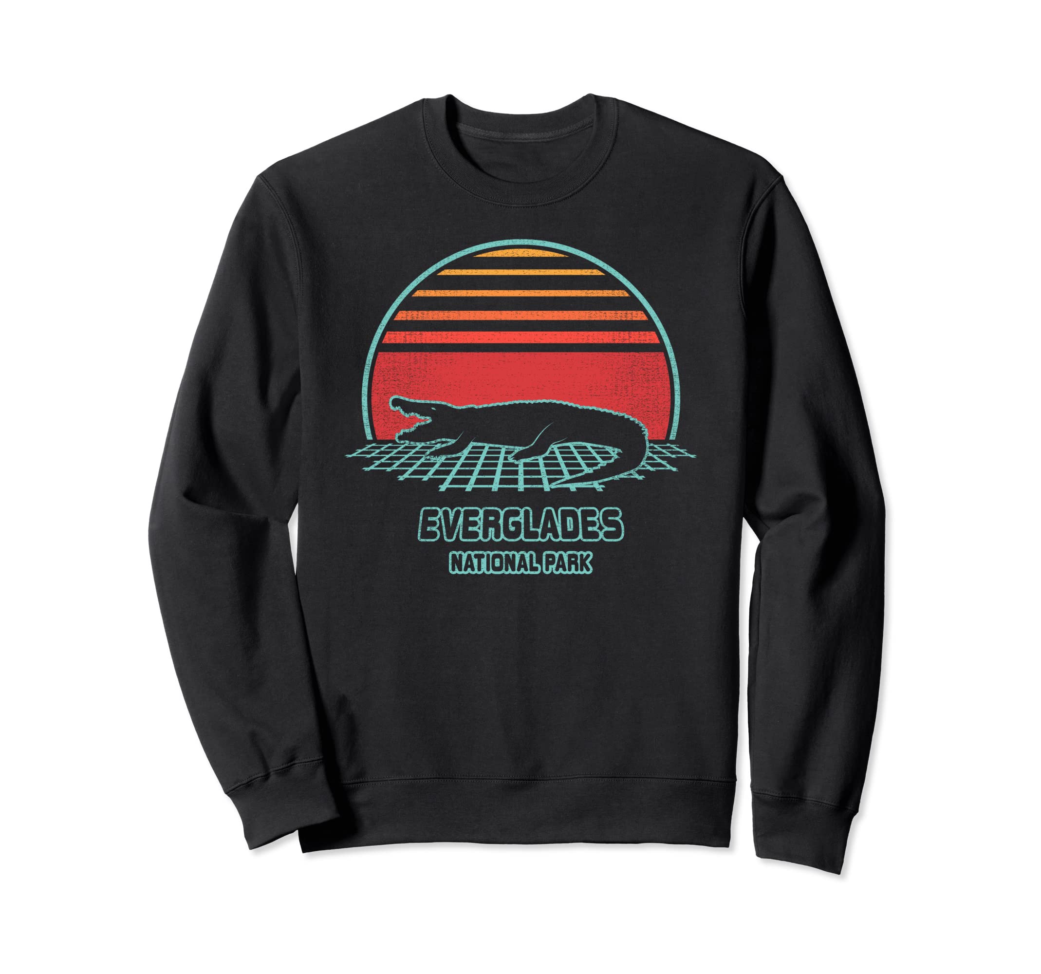 Everglades National Park 80S Sweatshirt - Custom Art Print for Adults - T-Shirt, Sweatshirt, Hoodie