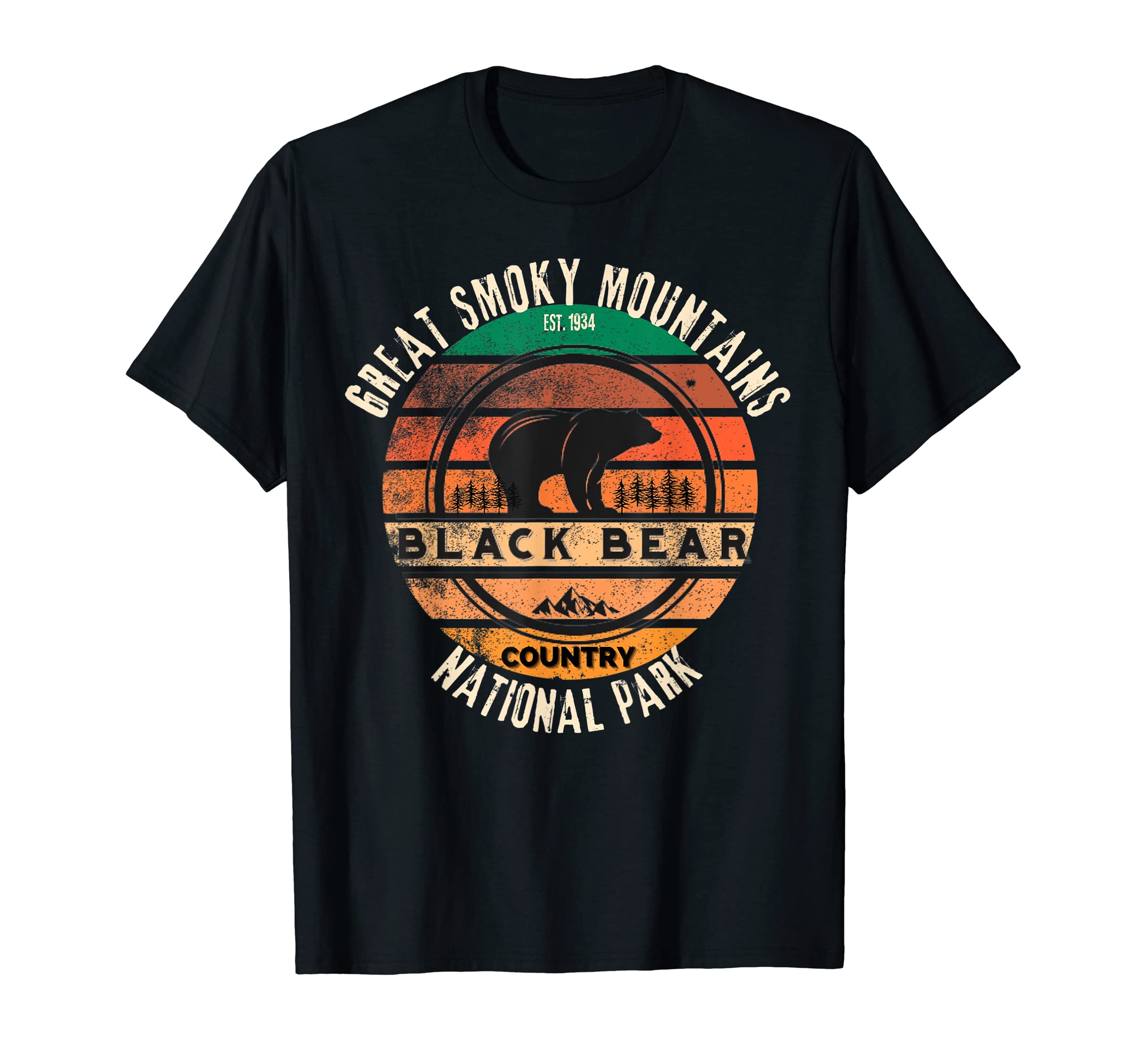 Great Smoky Mountains National Park Tn T-Shirt - Trendy Graphic Men Women - T-Shirt, Sweatshirt, Hoodie