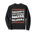 Somebodys Loud Mouthed Soccer Sweatshirt - Minimalist Print Men Women - T-Shirt, Sweatshirt, Hoodie