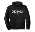 Denali National Park Alaska Hoodie - Minimalist Print for Adults - T-Shirt, Sweatshirt, Hoodie