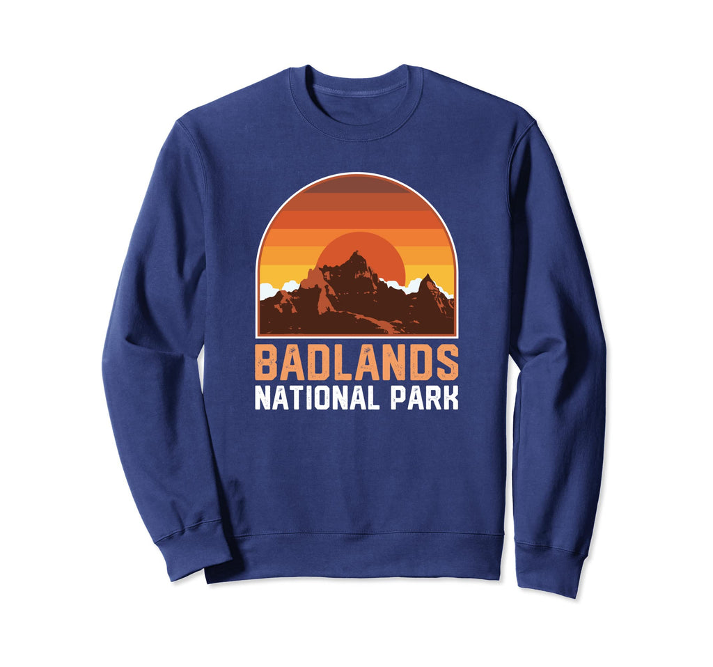 Badlands National Park Sunset Sweatshirt - Custom Art Print Men Women - T-Shirt, Sweatshirt, Hoodie