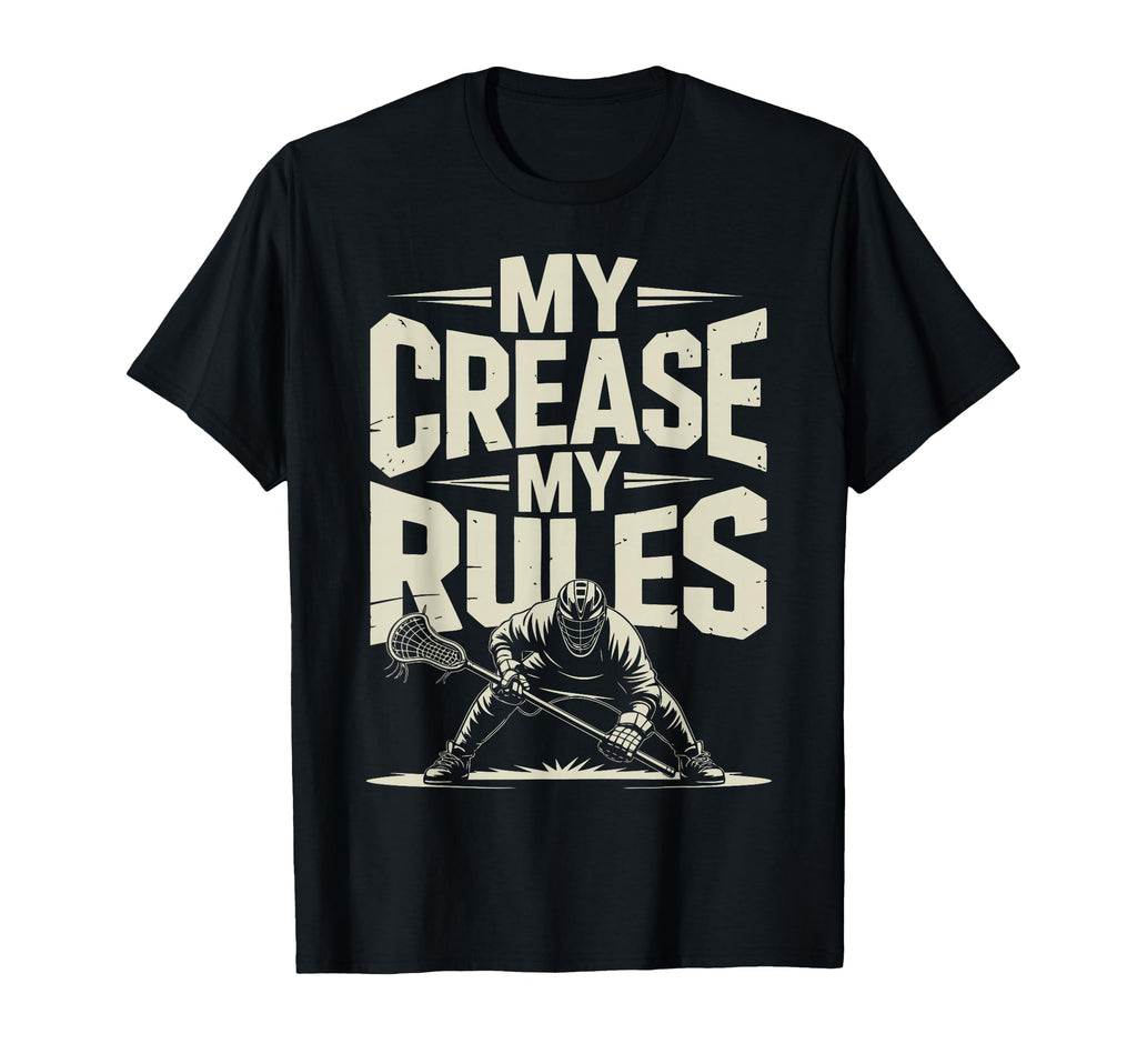 Lacrosse Goalie Lax Goalkeeper T-Shirt - Trendy Graphic for Adults - T-Shirt, Sweatshirt, Hoodie