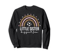 Little Sister Biggest Fan Soccer Sweatshirt - Streetwear Style Men Women - T-Shirt, Sweatshirt, Hoodie