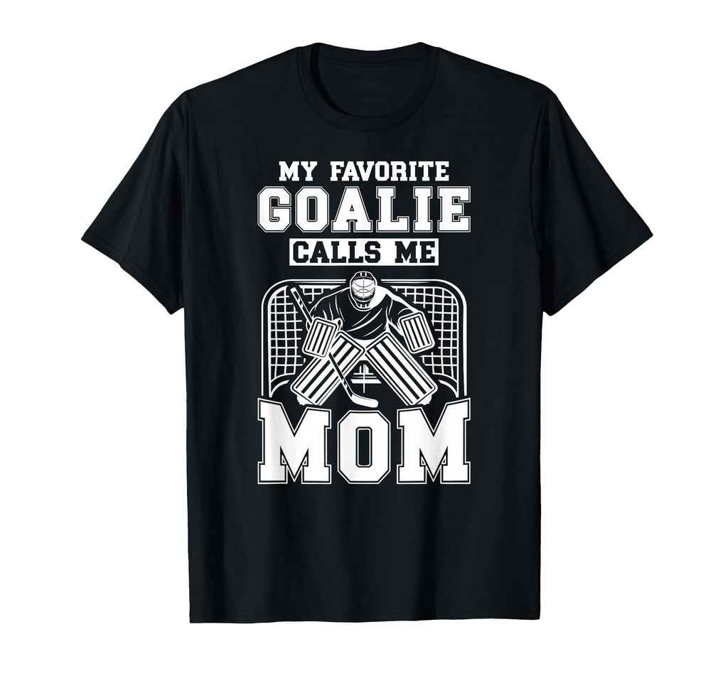 Proud Ice Hockey Keeper Mom Hockey Goalie T-Shirt - Unique Graphic Unisex - T-Shirt, Sweatshirt, Hoodie