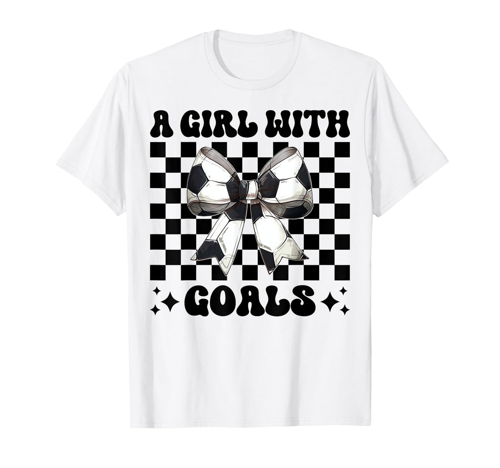 Goals Soccer Coquette Bow T-Shirt - Streetwear Style Men Women - T-Shirt, Sweatshirt, Hoodie