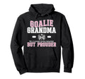 Hockey Goalie Grandma Hockey Keeper Hoodie - Novelty Apparel for Adults - T-Shirt, Sweatshirt, Hoodie